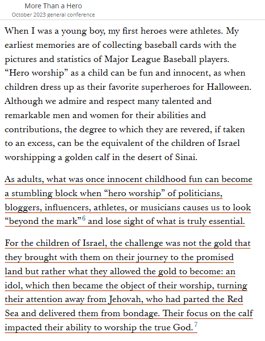 travisaacson's tweet image. If any Latter-day Saints wondered who Bishop W. Christopher Waddell was talking about in General Conference in October, here's a hint.

#FirstCommandment #falsegods #FalseProphets