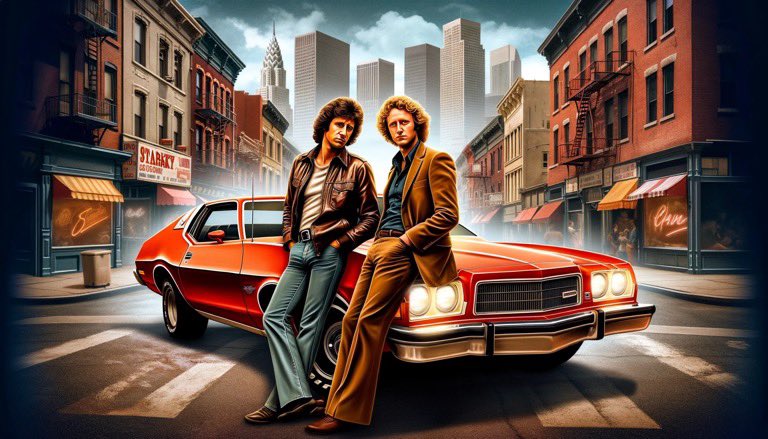 Merci pour ces heures passées à jouer à Starsky et Hutch dans la cour ! 
Des souvenirs indélébiles. 

#StarskyEtHutch 🚔✨