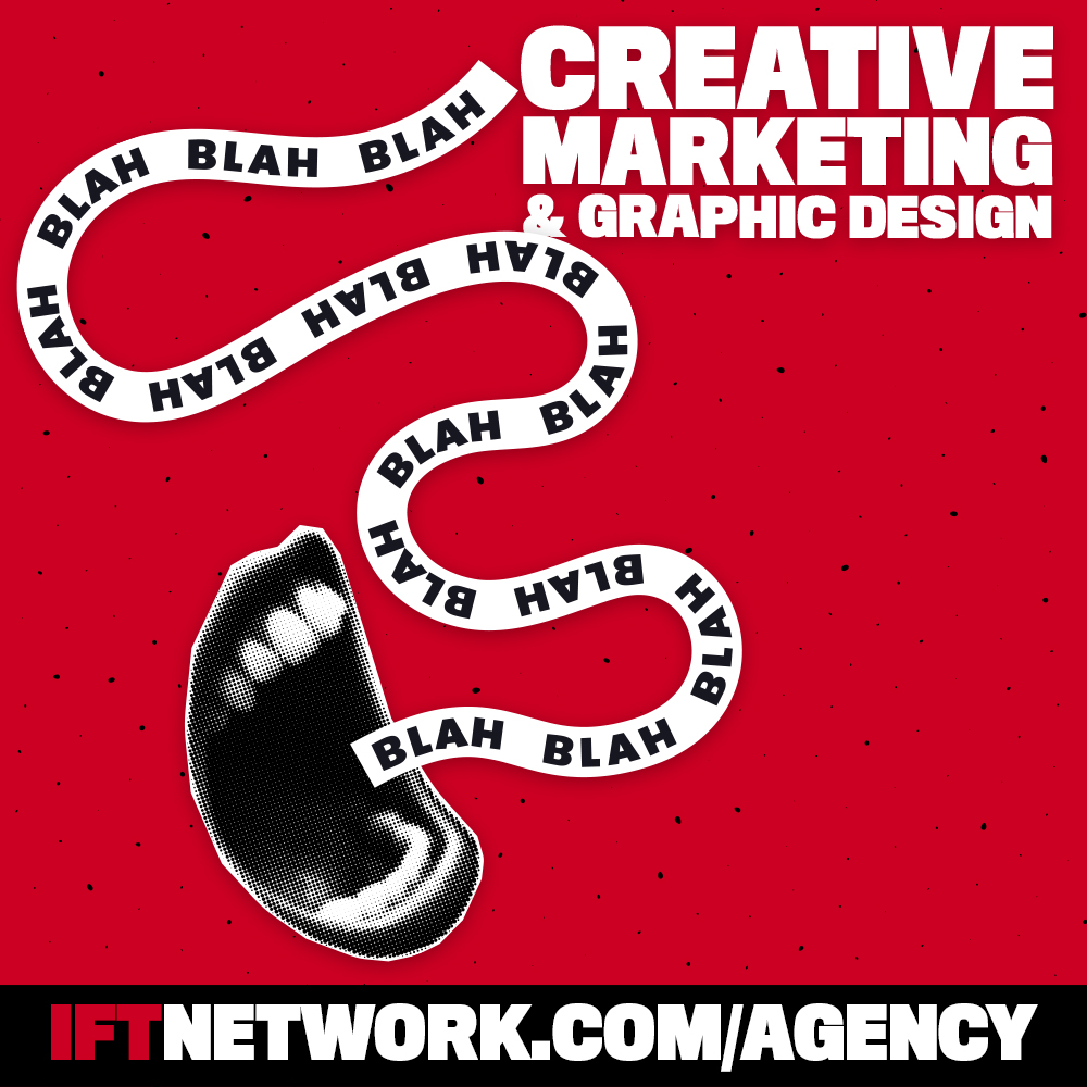 Dedicated to Independent Filmmakers and Live Theater Producers everywhere!
CREATIVE DESIGN & MARKETING AGENCY
iftnetwork.com/agency

#IndieFilmTheater
#IndependentFilm #WomenInFIlm #Theater #OriginalSeries #WebSeries #OffBroadway #StreamingTV #ShortFilms