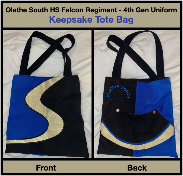 OSFalconBands's tweet photo. Olathe South Band alumni that would like a keepsake made from our Gen 4 marching uniforms can get more info and order by Tue, Jan 9 at https://t.co/yqRpASG2jd https://t.co/VSu9sBaWIG