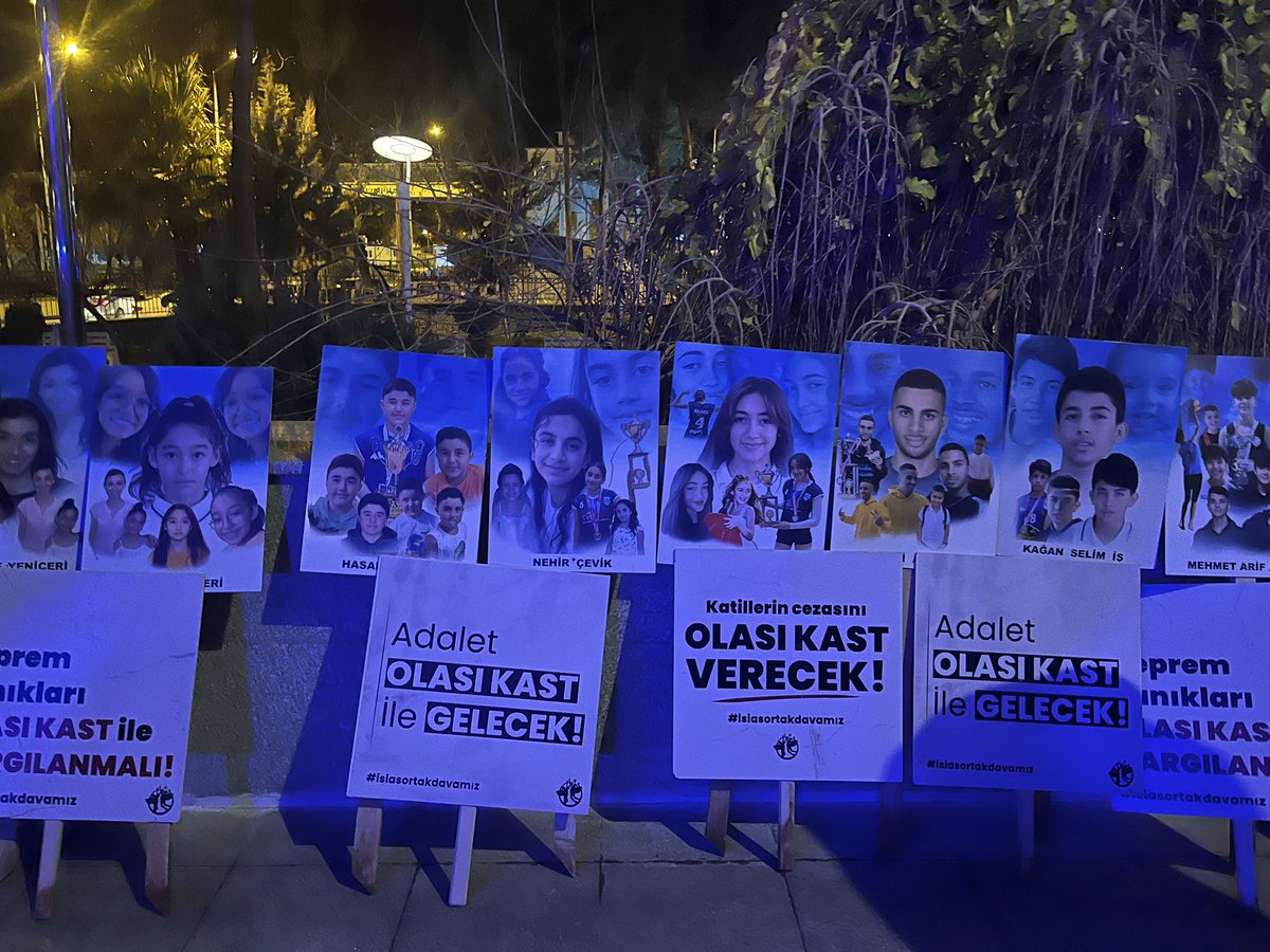 Hep birlikte adliyedeyiz. #isiasemsaldavaolacak