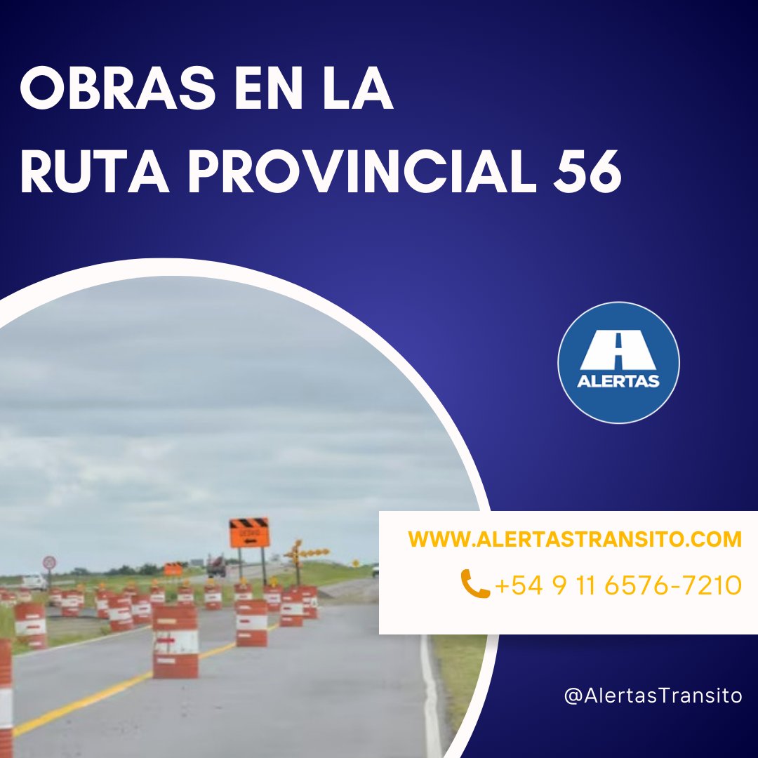 AlertasTransito's tweet photo. 🚧 Obras en la Ruta Provincial 56
Bypass vial por obras👉
https://t.co/C6H2PYVMrv
.
#AlertasTransito #Transito #RP56 #Obras https://t.co/etGiqlnPU4
