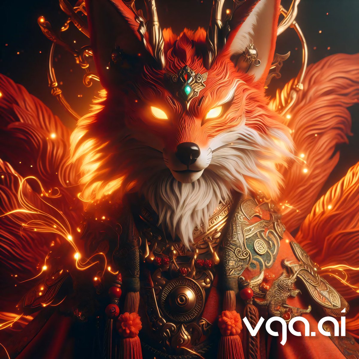 vga_ai's tweet photo. Only the Fox God knows...
Kitsune da o!

#AIイラスト #aigenerated #AIart #StableDiffusion #bing #newprofilepic #foxgod #kitsune https://t.co/PrSzp6GFHv