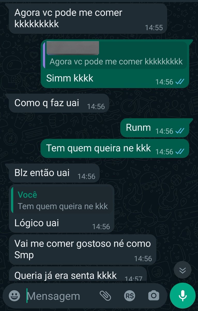 raphaell_xavier's tweet photo. Essas são as gays que "namoram" em Goiânia me mandando msg... kkkkk https://t.co/Zw5kUPkSJU