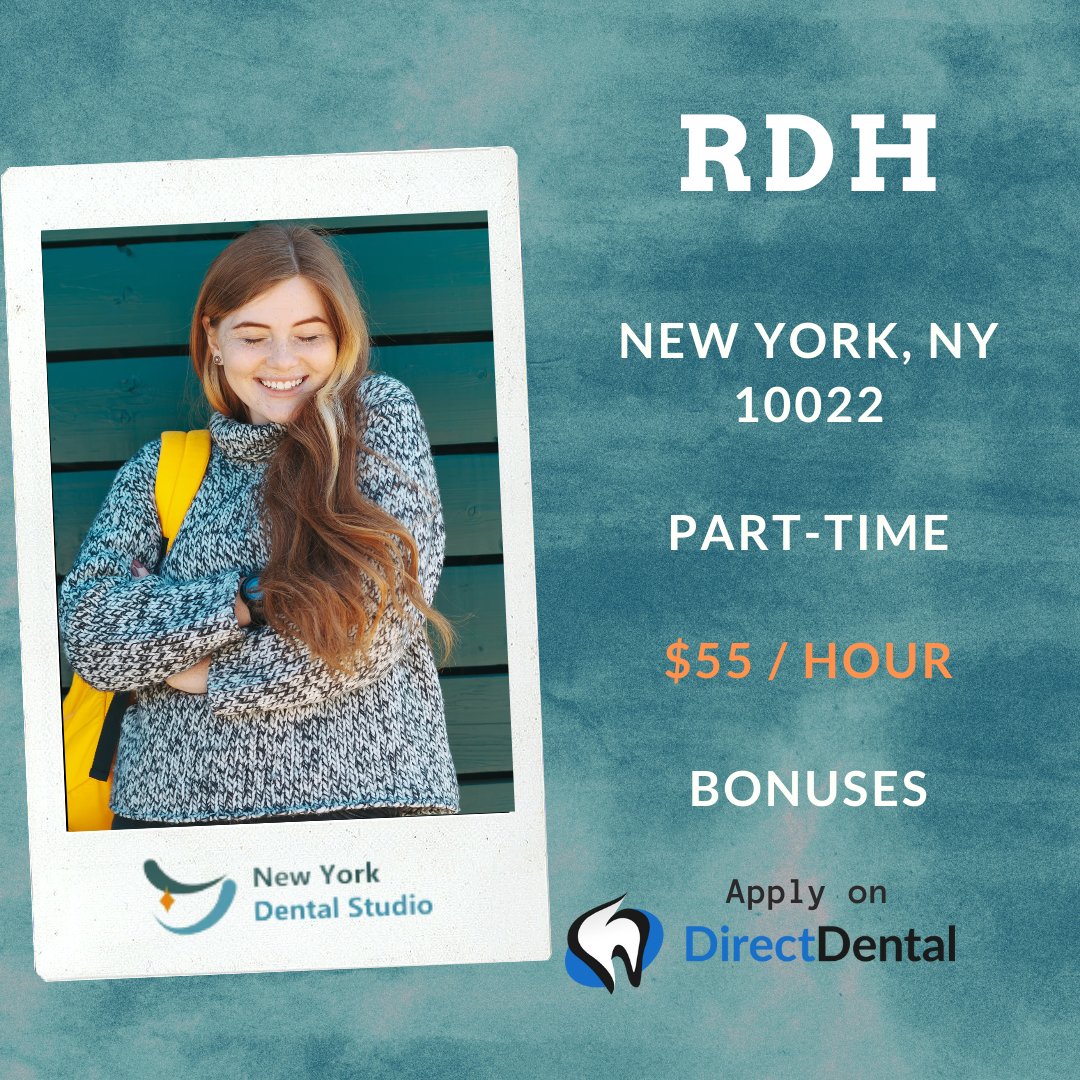 DirectDentalSD's tweet photo. We are seeking a caring, reliable, energetic RDH who loves what they do! 
Apply- https://t.co/2EIfAv0EhQ
#directdental #dentalhygienist #hygienist #RDH #RDHAP #dental #dentistry #dentalhygiene #teeth #smile #dentalcare #oralhealth #prophylaxis #scaling #rootplaning https://t.co/vzY2FLVSH7