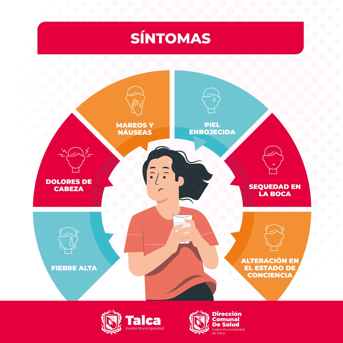 IMTalca's tweet photo. Llegaron las temperaturas abrumantes 🥵 y consigo los golpes de calor, ¿los conoces?
Desliza 👉🏼y comparte✅ https://t.co/ciAQpzWutu