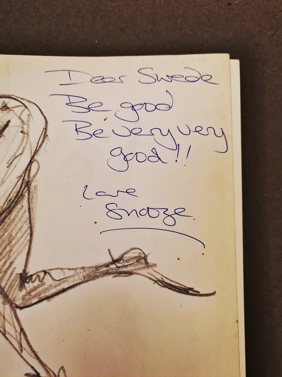 carolinehwrites's tweet photo. Love finding little notes in second-hand books. WHO IS SWEDE? WHO IS SNOOZE? These are from 'Good Faeridles, Bad Faeries' by Brian Froud.

I'd absolutely love to find them. Might it be possible, if this post is shared, shared, shared?🧚‍♂️👀📖
#BookTwitter https://t.co/snbVT4qZZe