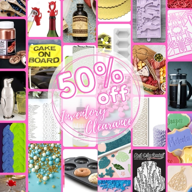 evilcakegenius's tweet image. 😲 🏃‍♀️ Inventory Clearance! 50% Off 500+ Products 🔥
Limited Inventory Shop Now 👉 bit.ly/3S8stE7
🚚 Clearing Space for NEW &amp;amp; Exciting Products for 2024!

#evilcakegenius #cakedecorating #cookiedecorating #sale