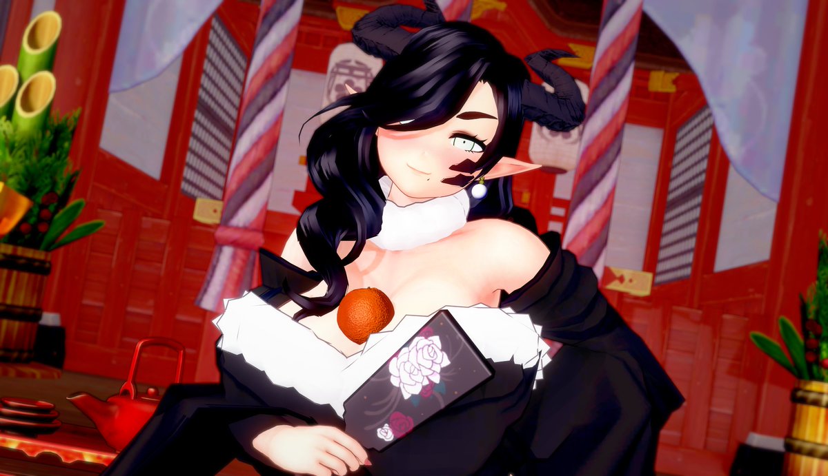 Yaboivalk's tweet photo. Happy new year of the dragon!

#コイカツ #koikatu #koikatsu https://t.co/K40jOjlBci