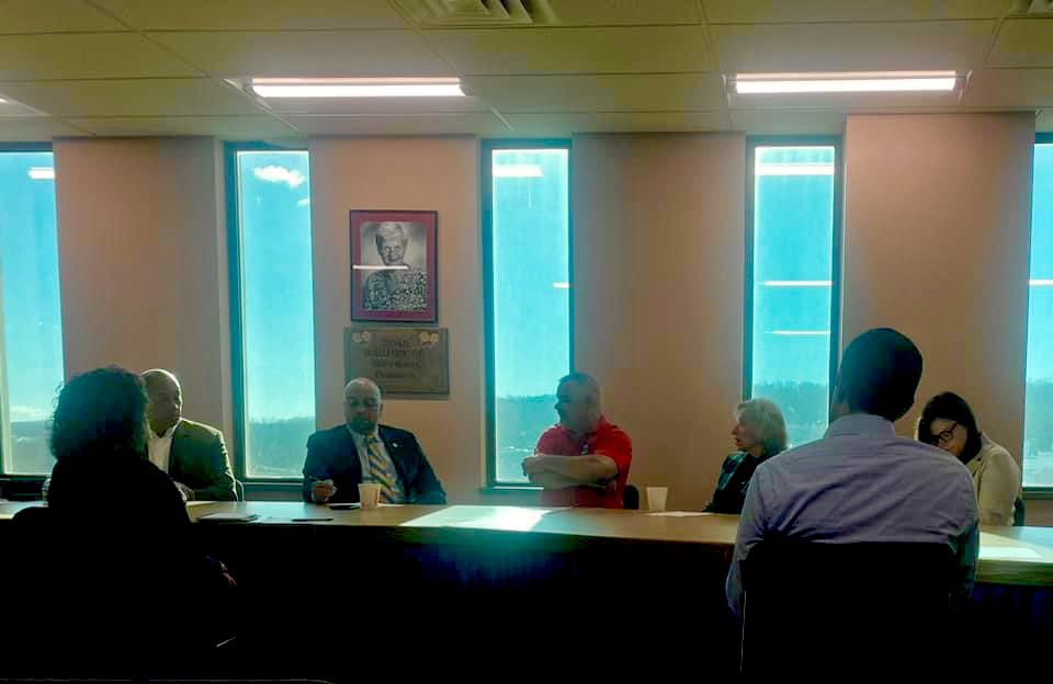 It was an honor to host Senator Cabrera and town leaders from the 17th district today. We appreciated the opportunity to share our needs and exchange ideas with others in an effort to provide the best services possible! Thank you Senator Cabrera for giving us this  opportunity!