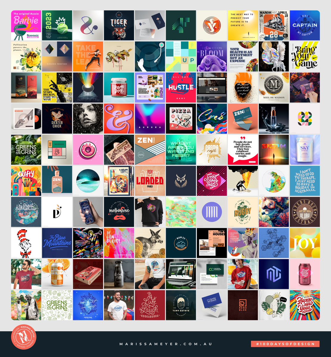 The last day of the year 2023 I managed to pull off the #100daysofdesign challenge just in time. I missed a few days consistently posting because of work and other priorities, but still pretty stoked I got this done. Here’s to an amazing 2024 design year ahead 💪