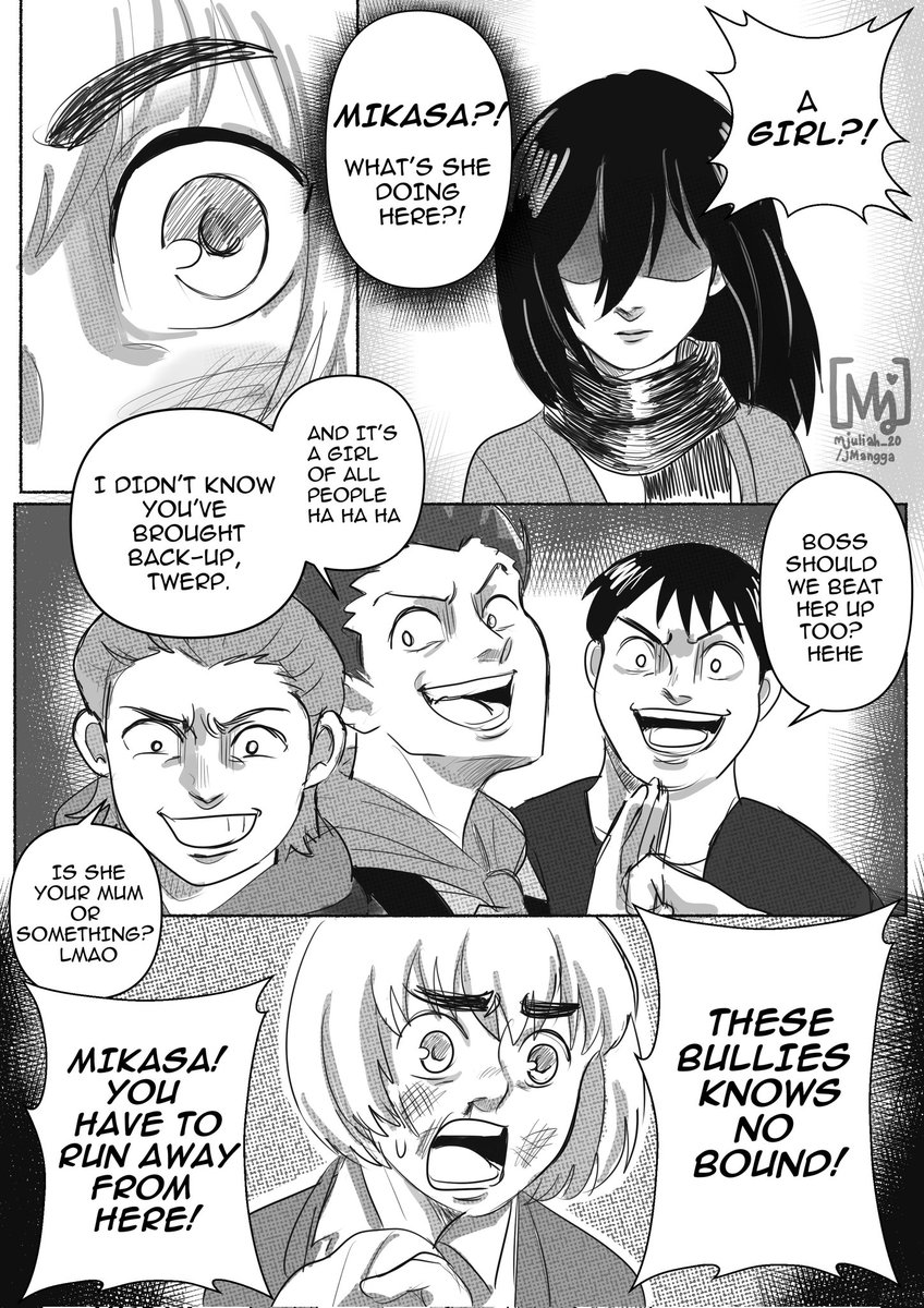 mangga_j's tweet photo. Mikasa meets Armin
2nd Half 
Part 1:
.
.
.
#mikasa #eren #armin #ema #comic #manga #AttackOnTitan #shingekinokyojin #進撃の巨人 #digitalart #AttackonTitanFinalSeason https://t.co/6x5NN23hDk