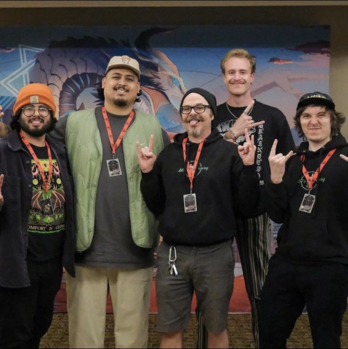 AMPdGamingMTG's tweet photo. Shout out to
- @LaughingMtg for taking us on as special guests for our first time, at #CommandFestAnaheim
- @luastardust and the @ScrybabiesMTG for including us in their teach cEDH event at Magic Con Vegas https://t.co/6nH6RBUs1a