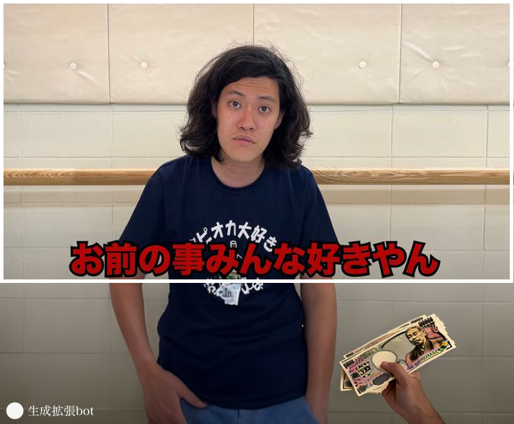 Generative_Ex's tweet photo. お前の事みんな好きやん https://t.co/lAdpuyj1qe