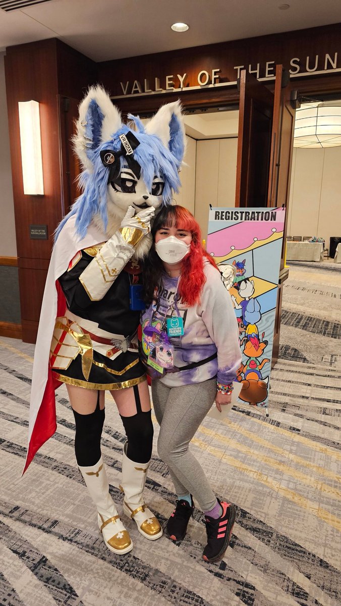 FurryChi's tweet image. Aaaa!!! #PDFC2023
Thanks so much for the photos!💜

@GamermacS
@bixxbyarkss