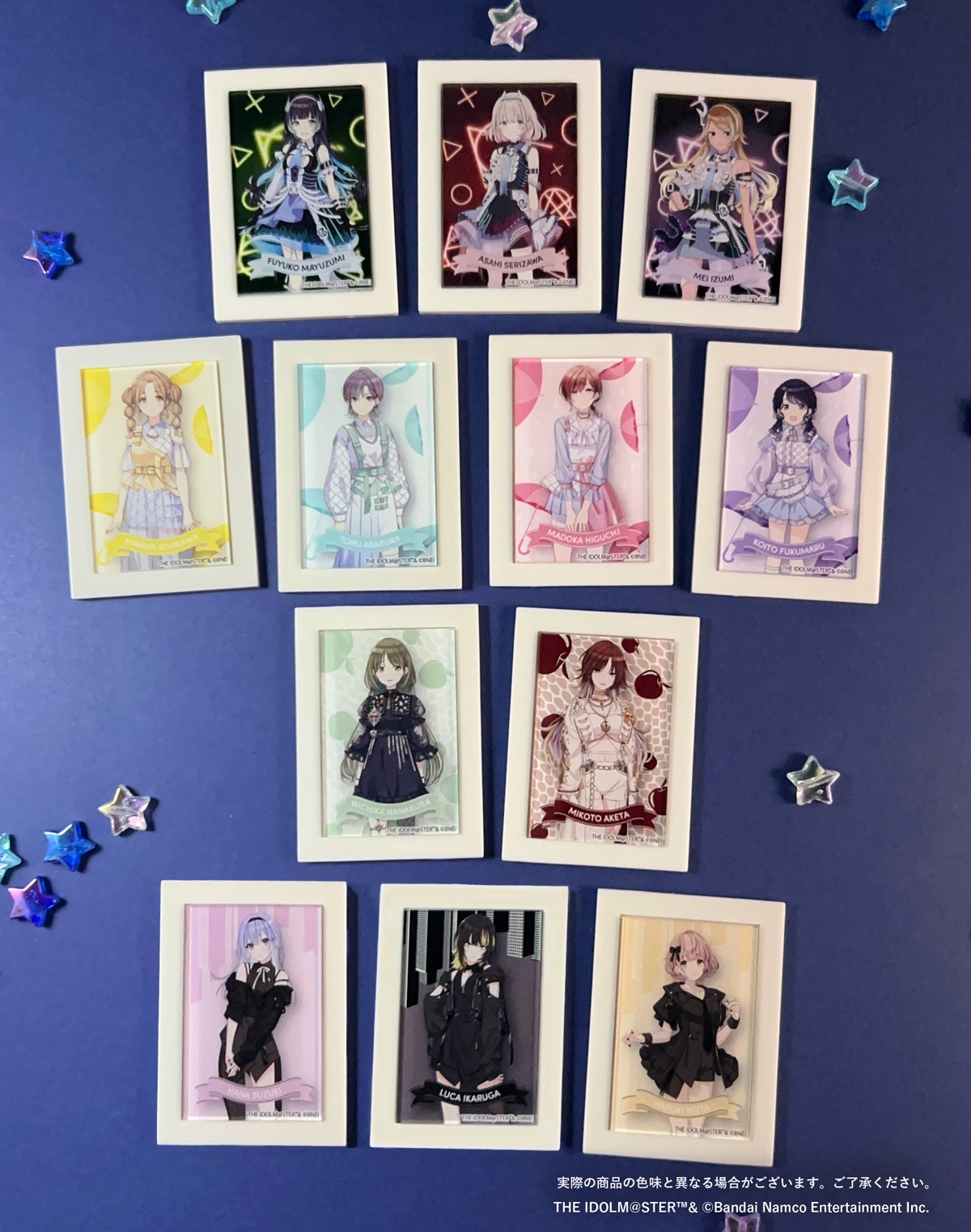 CANVASリリイベ限定缶バッジ　あさひ　7個セット アイドルマスター シャイニーカラーズ 公式缶バッジセット(7th