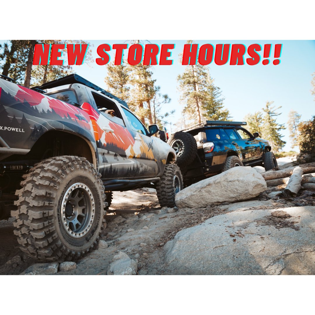 Our store hours have changed! We're updating our business hours to better align with your needs. Our new hours are Monday-Thursday from 6:00 am - 4:30 pm PST. Thank you for your understanding and continued support!

#marlincrawler #teamwork #letsgoplaces