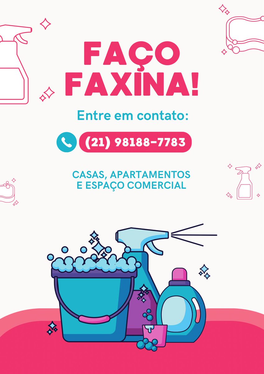 jorgettecrvg's tweet photo. Olá galera, boa tarde! Então, falei que 2024 seria diferente, enquanto não parece um trabalho fixo eu resolvi abrir a minha "empresa de limpeza". Quem puder me ajudar compartilhando, vai me ajudar muito. Desde já obrigado e que Deus abençoe todos vocês 🫶🏿m https://t.co/ip7m6M5NoO