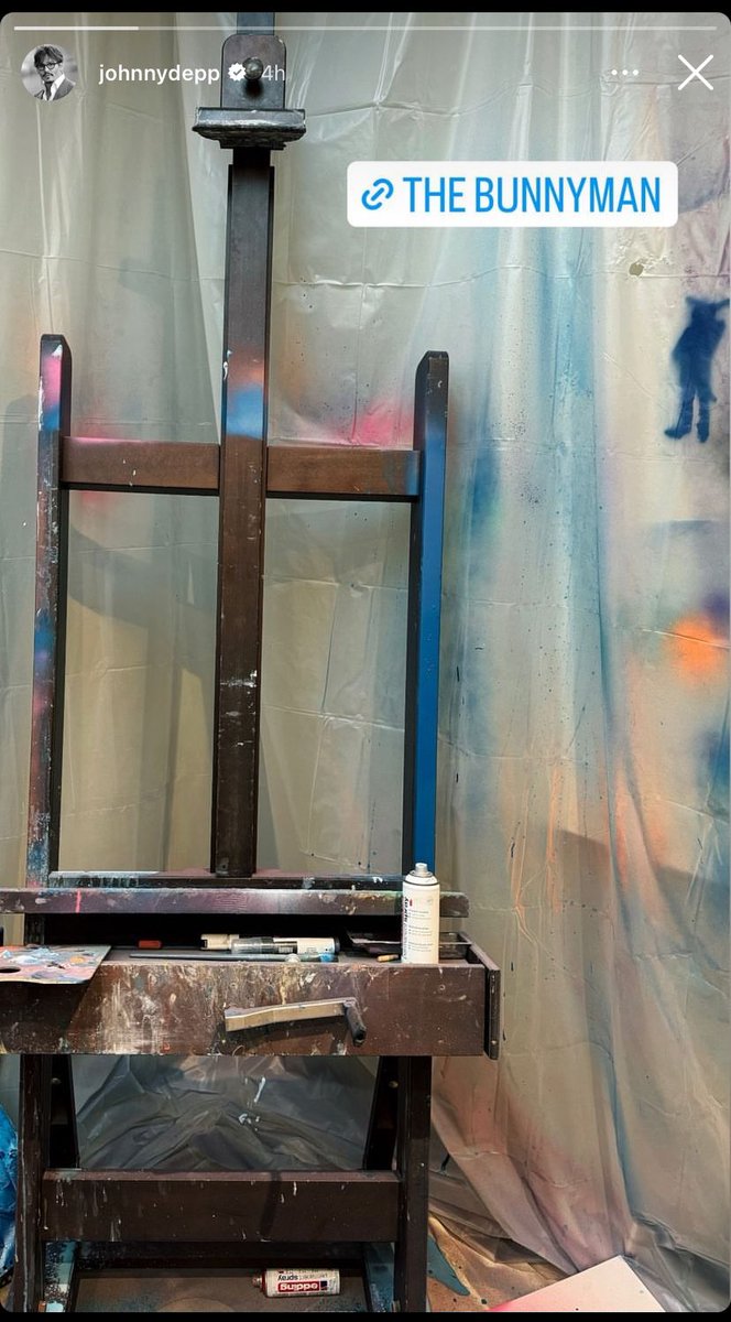 Always a pleasant surprise to see god dad (#JohnnyDepp)’s new post ☺️♥️

“Signing each piece with love &amp; appreciation for all of you… Your support for The Bunnyman - a benevolent and fiercely loyal being - means the world…
Eternally, JD X.”

photo: <a href="/elliotnyman/">Elliot Nyman</a>