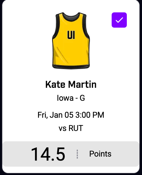 KoreanManBets's tweet photo. Nothing but locks this year...🔥
Record all time: 82% (23-5)

💕Today's POTD💕:
Kate Martin under 14.5 points

Reasoning: balllll so hard mf wanna findddd me
#PrizePicks #NFL📷 #NBA📷 #GamblingTwitter #DFS #PlayerProps #POTD #SportsGambling #underdog📷 #leagueoflegends https://t.co/WAeUHWM7A2