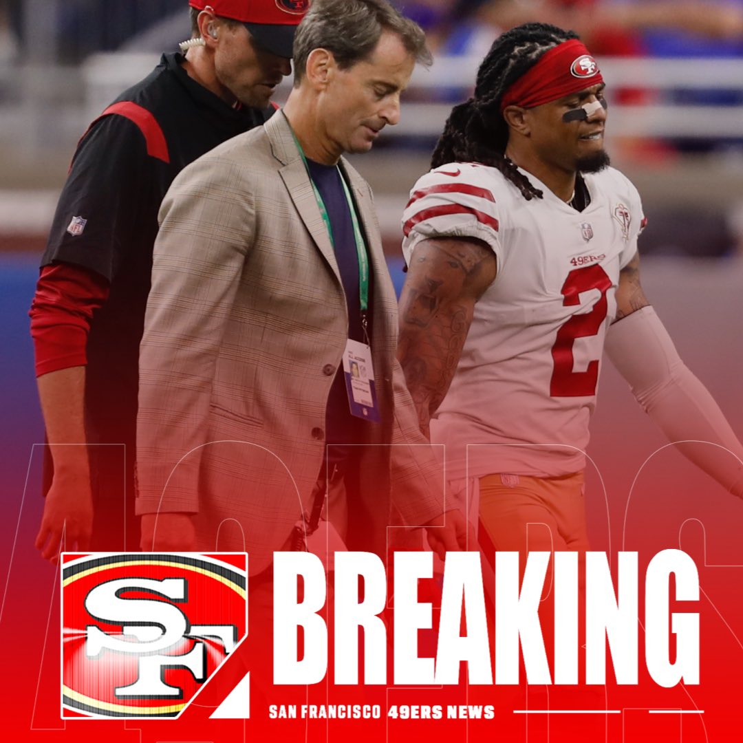 thewaynebreezie's tweet photo. #49ers Jason Verrett (rotator cuff) hurt his shoulder, landing on it in practice, and needs surgery, per Kyle Shanahan. https://t.co/i3yvBT8qBu