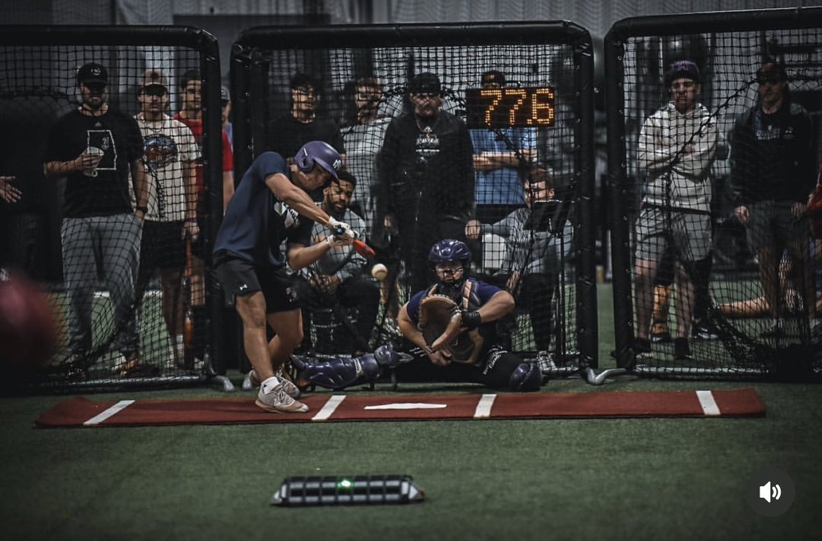 Final day of Live ABs for winter break! 

Check out some of the numbers on the day 🔥

Top Exit Velo ⬇️

1. <a href="/BucknerBrayden/">Brayden Buckner</a> - 101.0 (HR) 
2. <a href="/BucknerBrayden/">Brayden Buckner</a> - 100.3 (HR) 
3. <a href="/ryan_strachan6/">Ryan Strachan</a> - 99.6 (1B) 

Top Pitching Velo ⬇️

1. <a href="/jtblackwood12/">JT Blackwood</a> - 93.9 
2. Colton Huntt - 93.3 
3.