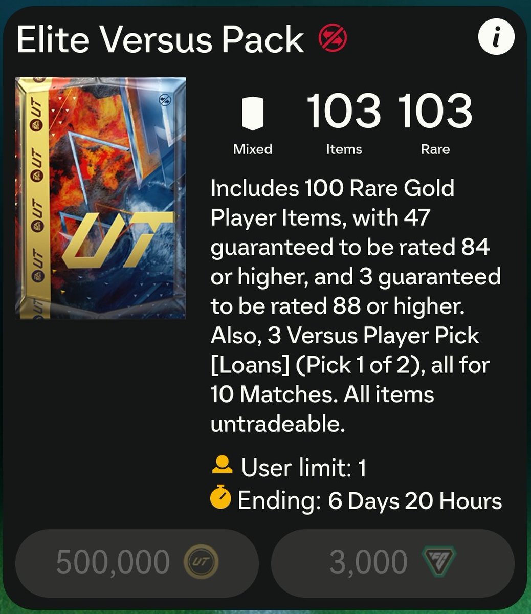 3000 FC POINTS GIVEAWAY 🎊

What do you have to do :

- Follow <a href="/FUTDeepview/">FUT-Deepview</a> and <a href="/FutPoliceLeaks/">FUT POLICE LEAKS</a>

- RT 🔄

Good luck! ❤️