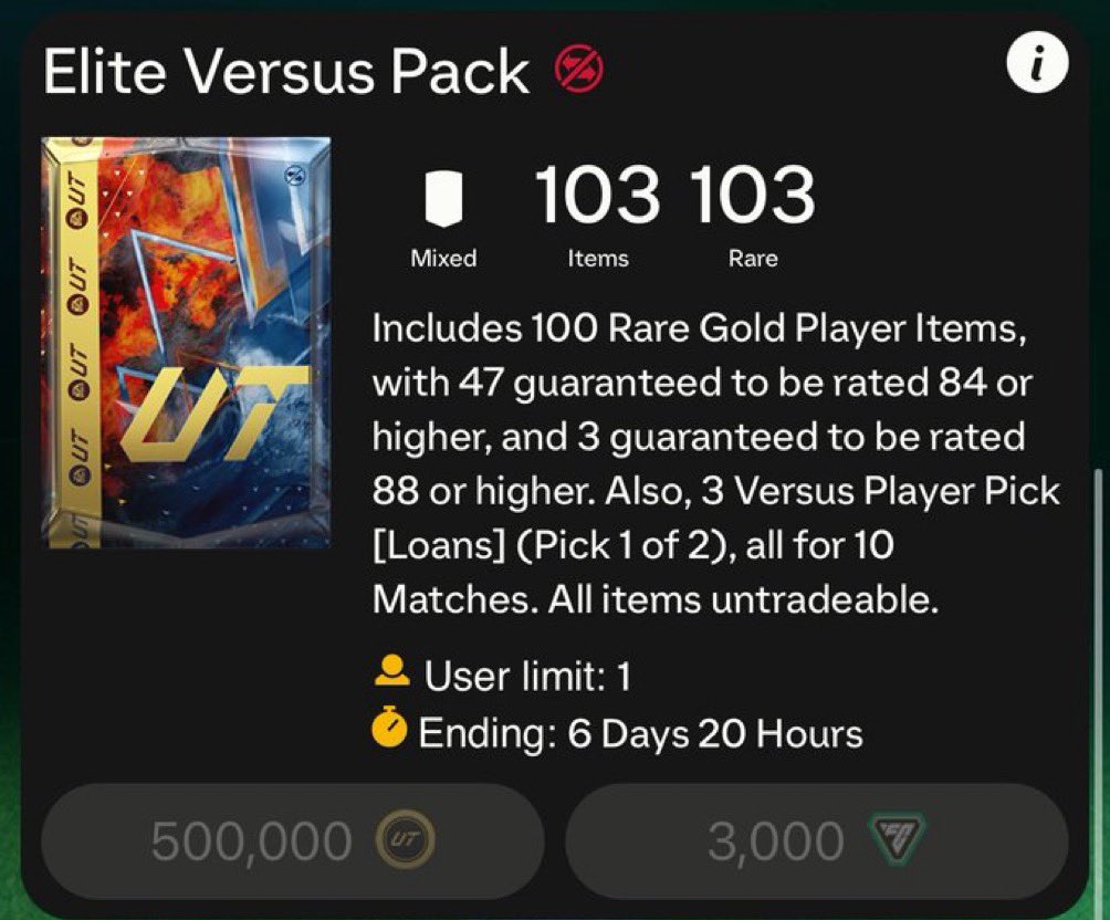 Anyone want Elite Versus Pack

We will buy some of you this pack.

Just follow me + RT / Like this tweet 🧪