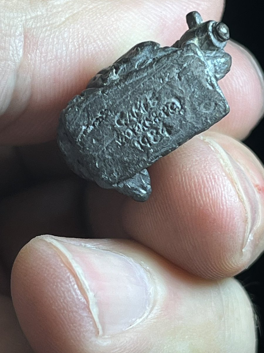 Anyone know anything about this mini? It appears to say Game Workshop 1984 underneath. #oldhammer #gamesworkshop