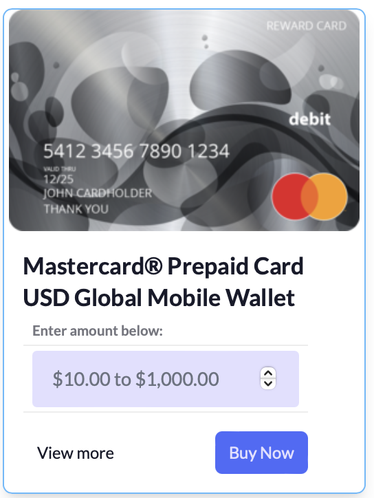 Cake Pay's cards are sold at FACE VALUE - none of those “convenience" fees that other providers charge.
We cover exact amounts too. Need a Mastercard for $420.69? Cake Pay Web has got you covered. Oh and add it to your #ApplePay and #GooglePay ! 

Check us out!