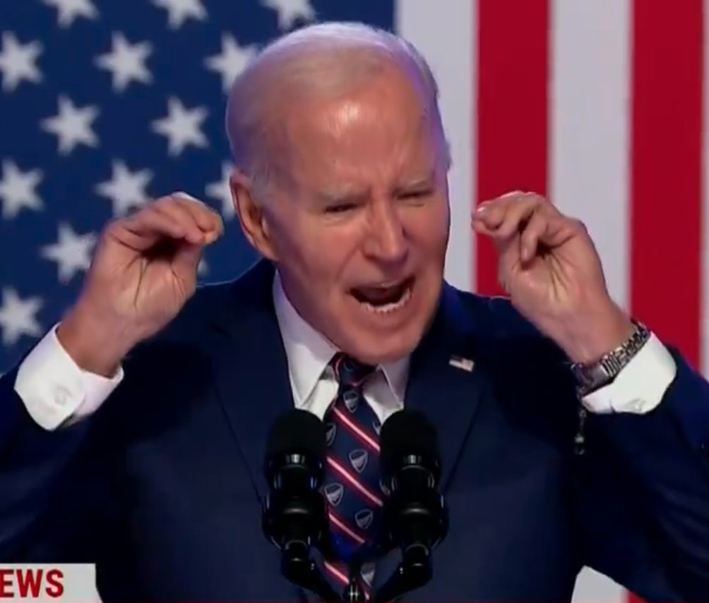 BREAKING: President Biden brings down the roof with his first speech of the 2024 election year, hammering Donald Trump and MAGA with the fiery fury of a man on the right side of history.

This is the kind of heroic salvo that ends up in the text books...

The president gave the
