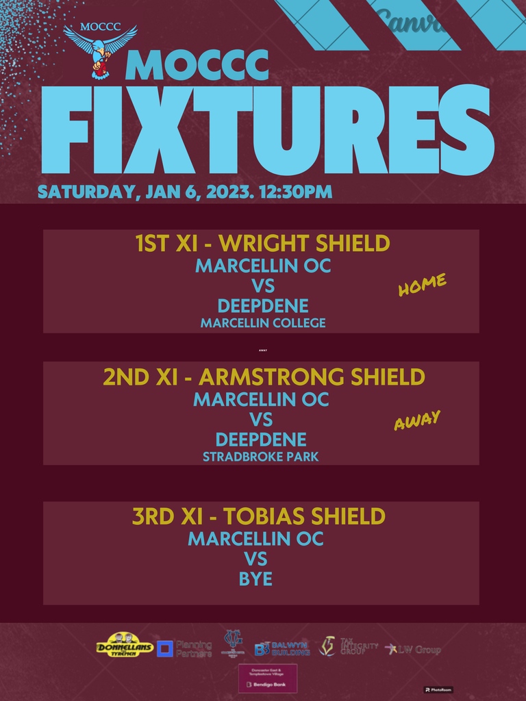 Double header weekend for the 1st &amp; 2nd XI while the 3rd XI have the weekend off.

Here are today's games, good luck to those taking the field.