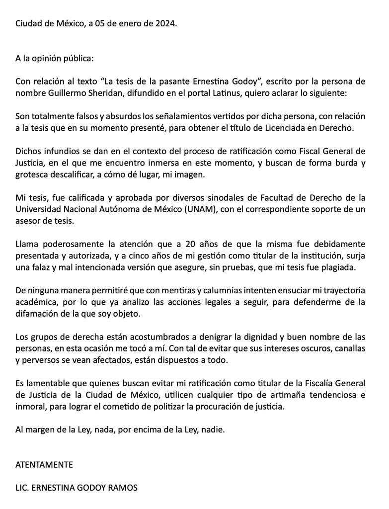 Ernestina Godoy Ramos (@ernestinagodoy_) on Twitter photo 