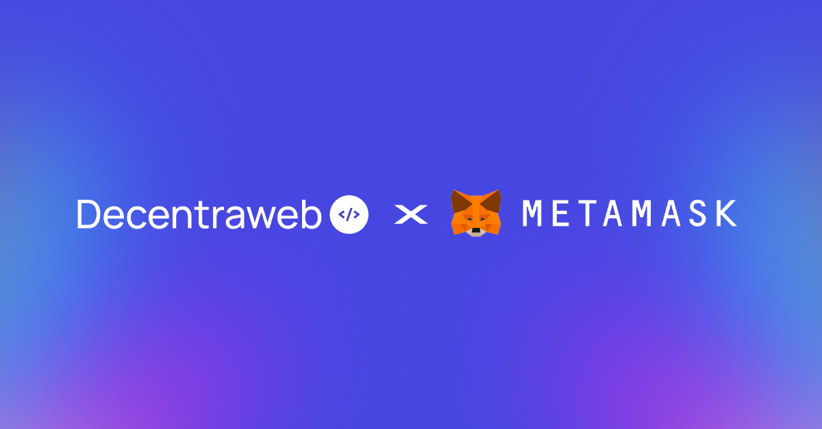 ⚡️BREAKING⚡️

<a href="/MetaMask/">MetaMask 🦊</a> integrates Decentraweb for Web3 Gamertags in Unity SDK! 🎮

Say goodbye to alphanumeric wallet addresses and hello to memorable, personalized gaming identities. 

A new chapter for #Web3Gaming begins!