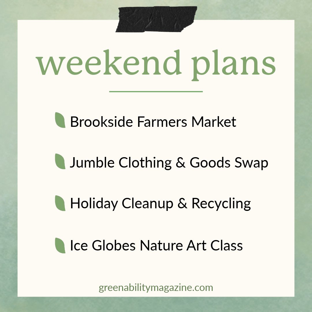 It's the first weekend of 2024! What are your plans: greenabilitymagazine.com