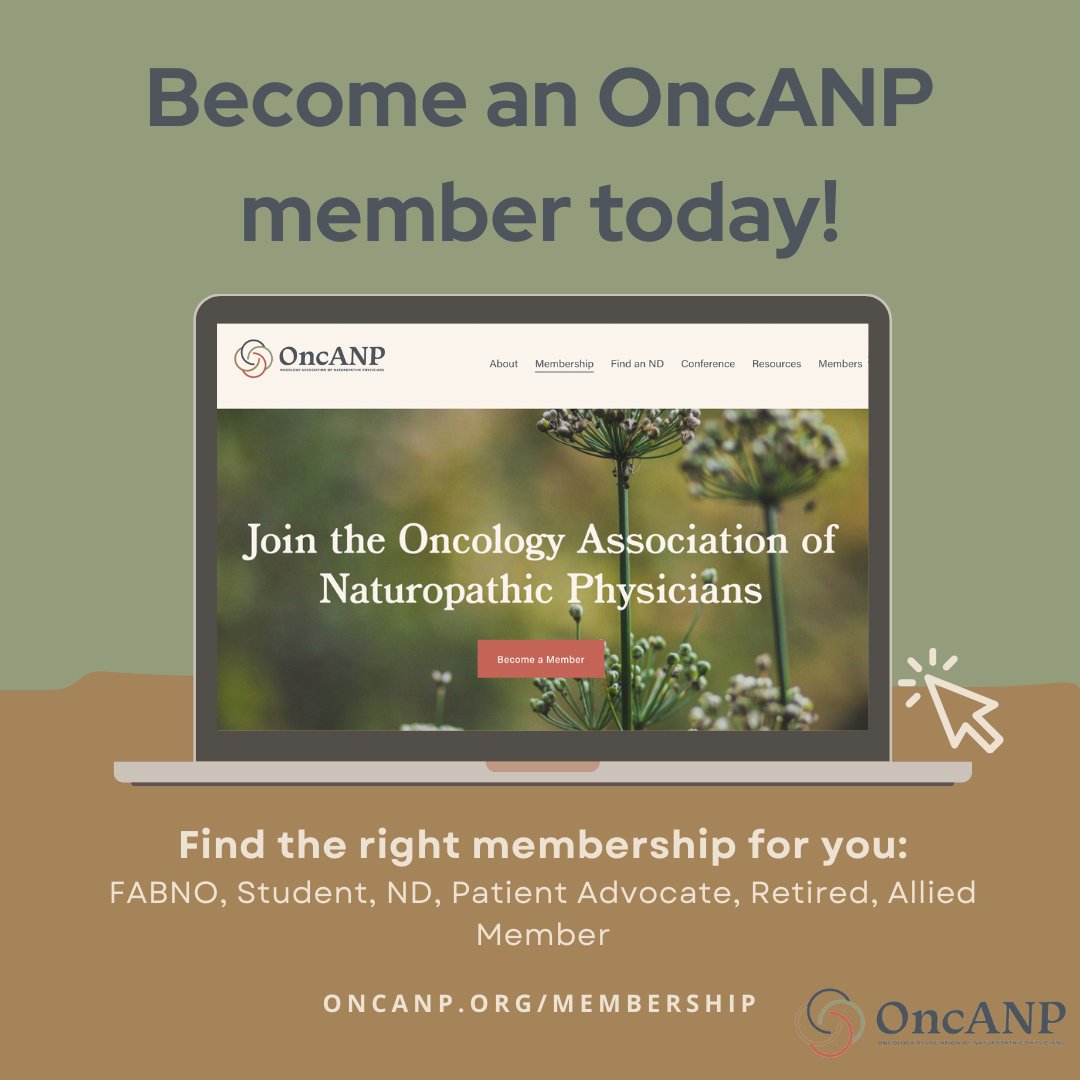 Elevate your impact in integrative cancer care! 🌟 

Join the OncANP community and become a member today. Experience a world of collaborative expertise, cutting-edge research, and transformative connections. 

Visit oncanp.org/membership to find the best membership for you!