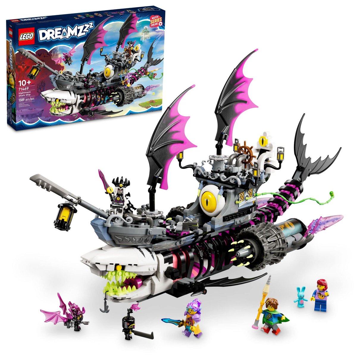 This... The Titan Nightmare Shark Ship is coming to Lego Fortnite. Just let that sink in.