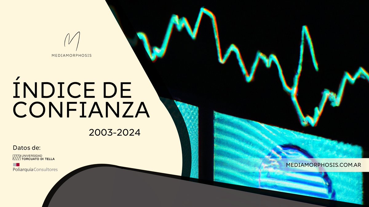mediamorphoarg's tweet photo. La confianza de los argentinos hacia la dirigencia política fue mutando en los últimos 20 años 📆
⁣
Un breve repaso de los datos publicados por @Poliarquia_  para @utditella, puestos en contexto, nos deja ver porqué y cómo los argentinos evaluamos a nuestros políticos 🔍⁣ https://t.co/w2q6Zwpa9u