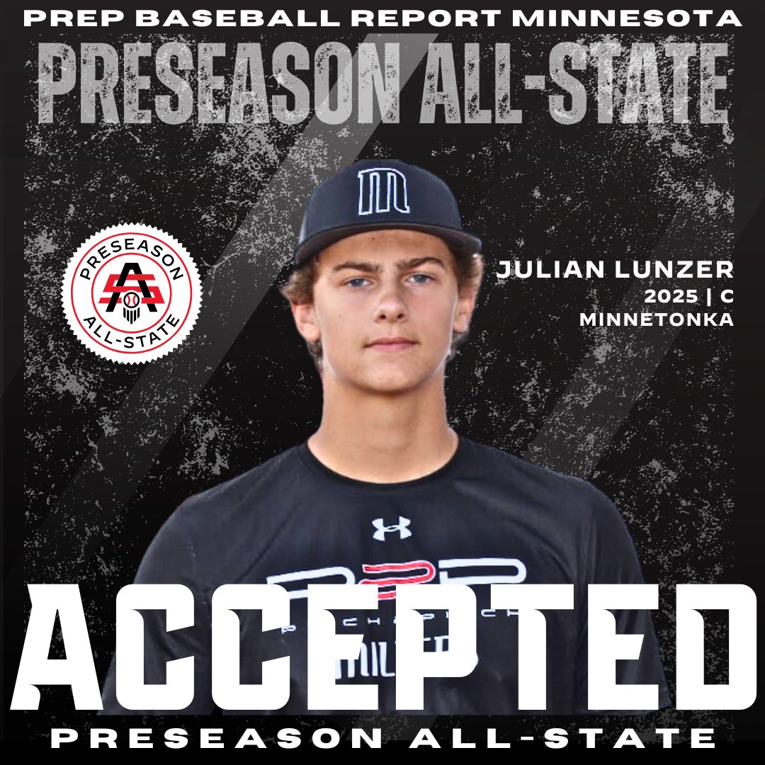 Prep Baseball Minnesota (@prepbaseballmn) on Twitter photo ๐๐๐๐ ๐๐ ๐๐ซ๐๐ฌ๐๐๐ฌ๐จ๐ง ๐๐ฅ๐ฅ-๐๐ญ๐๐ญ๐
Julian Lunzer โก๏ธ ๐๐ฏ๐ท๐ช๐ต๐ฆ ๐๐ค๐ค๐ฆ๐ฑ๐ต๐ฆ๐ฅ
โพ: C
๐: 2025
๐: <a href="/TonkaBaseball_1/">Minnetonka Baseball</a>
๐ฅ: <a href="/pitch2pitch/">Pitch 2 Pitch ๐</a>
#MNPreseasonAS24
๐ค: loom.ly/iKTUYls ๐๐๐๐ ๐๐ ๐๐ซ๐๐ฌ๐๐๐ฌ๐จ๐ง ๐๐ฅ๐ฅ-๐๐ญ๐๐ญ๐
Julian Lunzer โก๏ธ ๐๐ฏ๐ท๐ช๐ต๐ฆ ๐๐ค๐ค๐ฆ๐ฑ๐ต๐ฆ๐ฅ
โพ: C
๐: 2025
๐: <a href="/TonkaBaseball_1/">Minnetonka Baseball</a>
๐ฅ: <a href="/pitch2pitch/">Pitch 2 Pitch ๐</a>
#MNPreseasonAS24
๐ค: loom.ly/iKTUYls