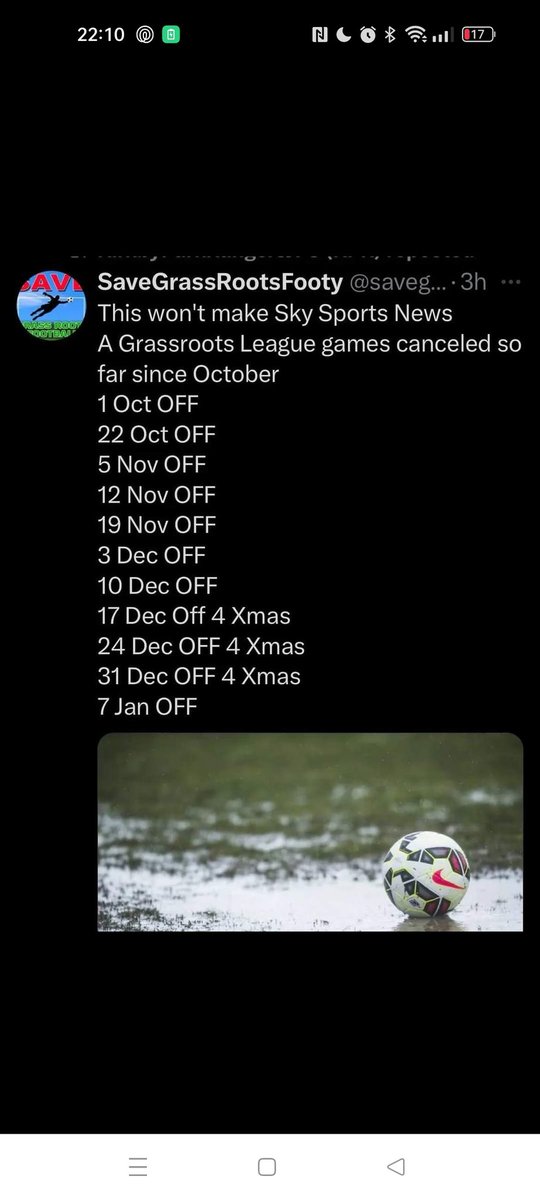 garycrowe03's tweet photo. When will the @FootballAssoc get this sorted, clubs pay £1000s a year so kids can play footy every year is the same https://t.co/EbfnlcdTCo