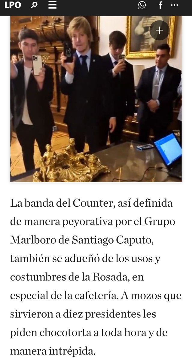 La falta de pauta convirtió a LPO en una especie de Revista Barcelona.