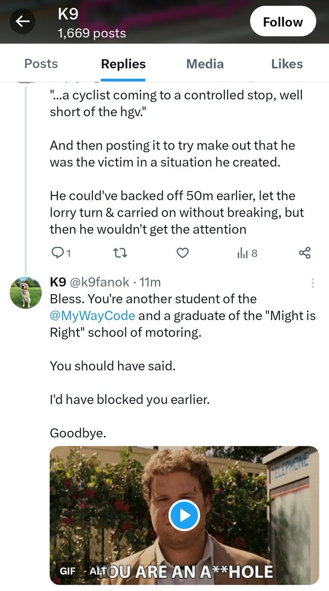 mxwebs20's tweet image. Goodness me, what a sensitive soul you were @k9fanok
Pleased you learned some new words in our exchange today at least so it wasn't a wasted exercise.