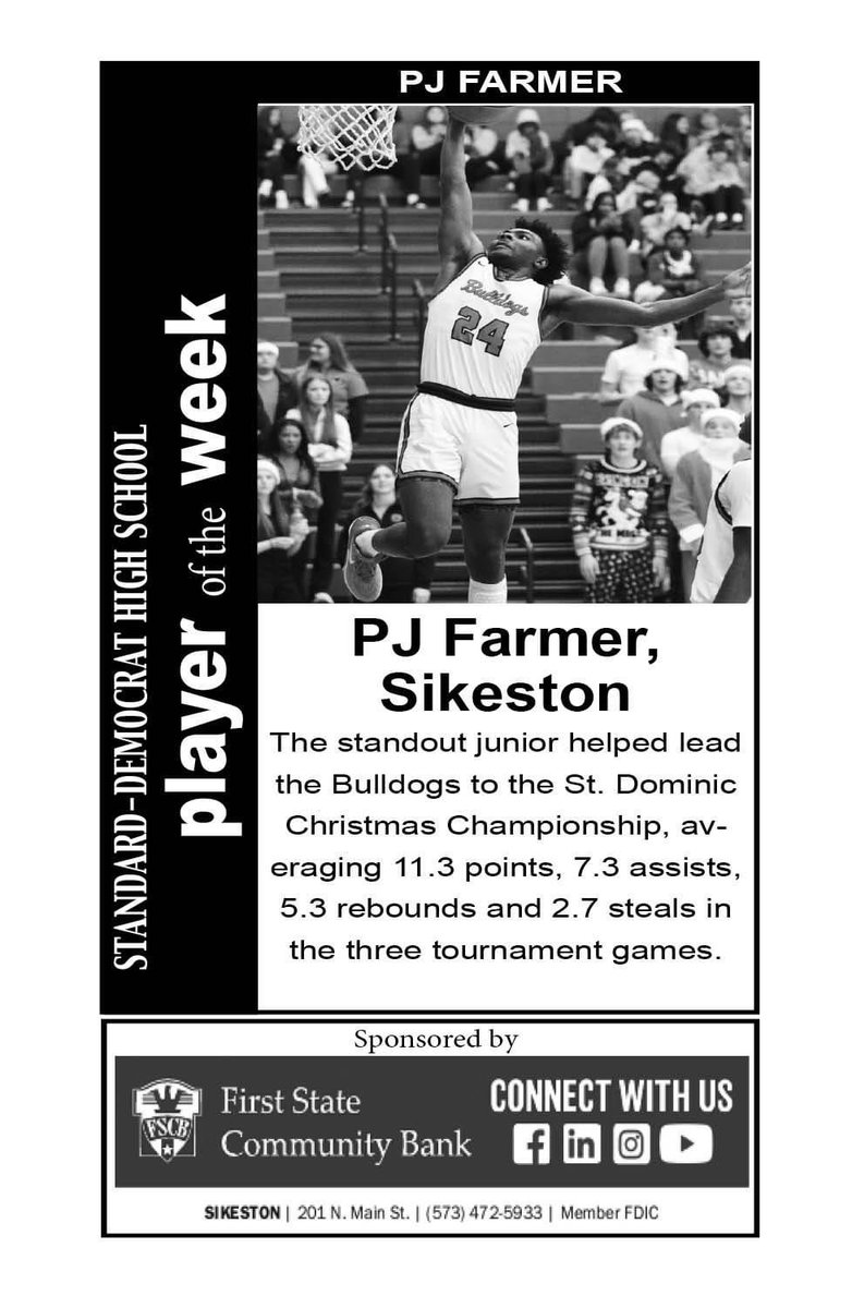 PJ Farmer C/O 2025
