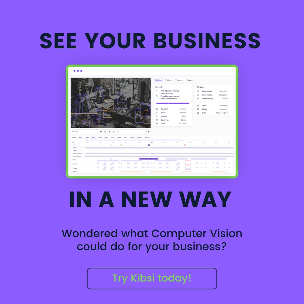 Computer Vision can help you deliver results and maximise returns. Discover how with a free Kibsi account. 👇
hubs.la/Q02dXRZB0