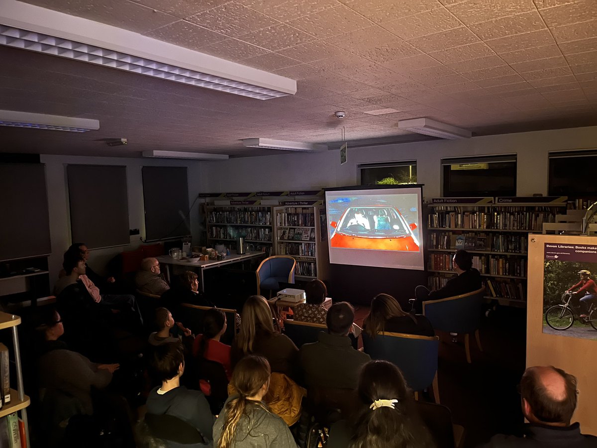 LibraryFolklore's tweet photo. Thanks to Ashley Thorpe of @CarrionFilms for a fascinating and illuminating evening talking about and watching film and TV animation.
A large audience appreciated this free event, funded by #CommunityMattersFund and asked great questions
@Localgiving https://t.co/9uF2zLuO8D