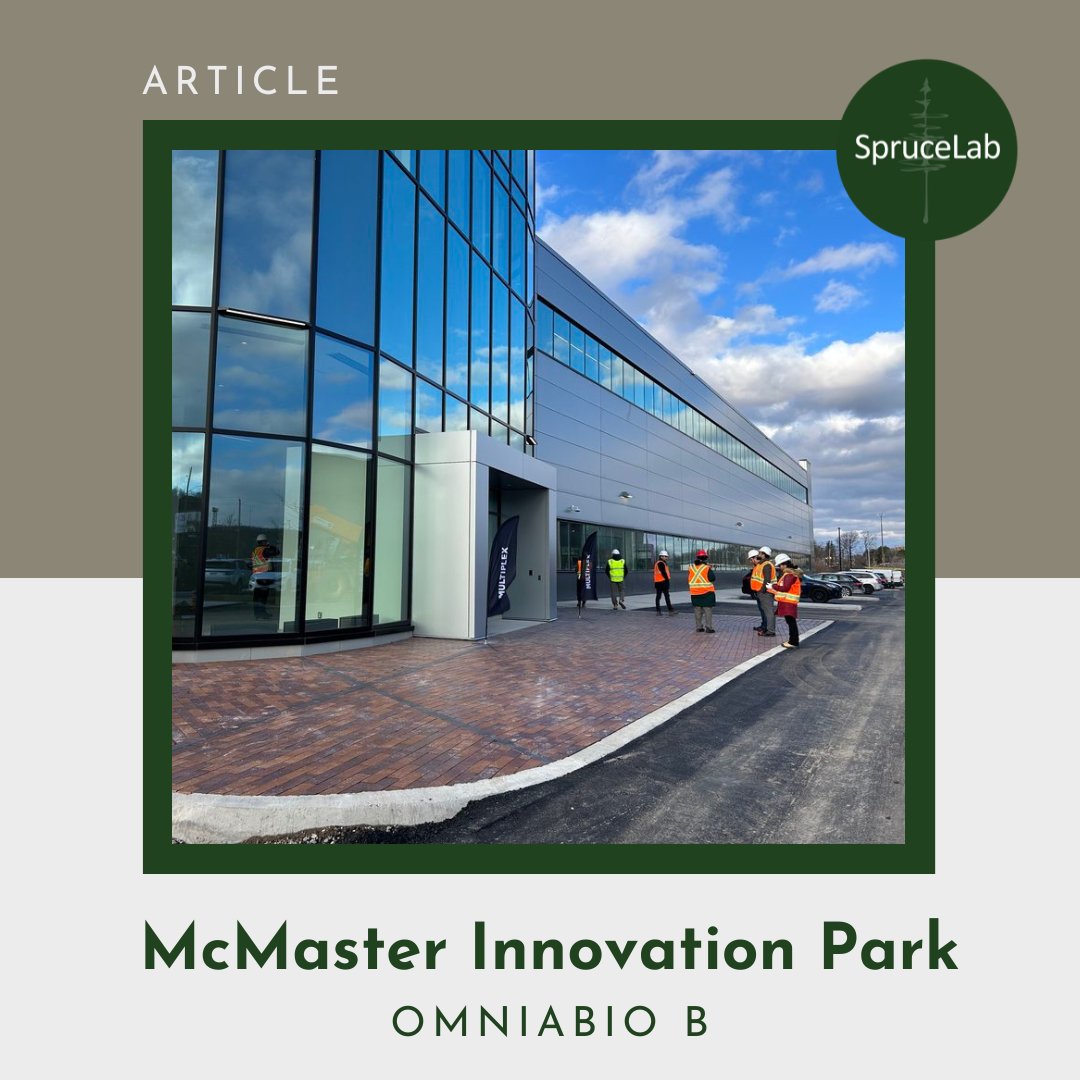 spruce_lab's tweet image. SpruceLab Inc. designed the landscape for the OmniaBio B Manufacturing Complex located in McMaster Innovation Park, inspired by the industrial heritage location. To learn more about the project and team see here: bit.ly/3NyXuj2

#designinprogress #omniabiob #genetherapy