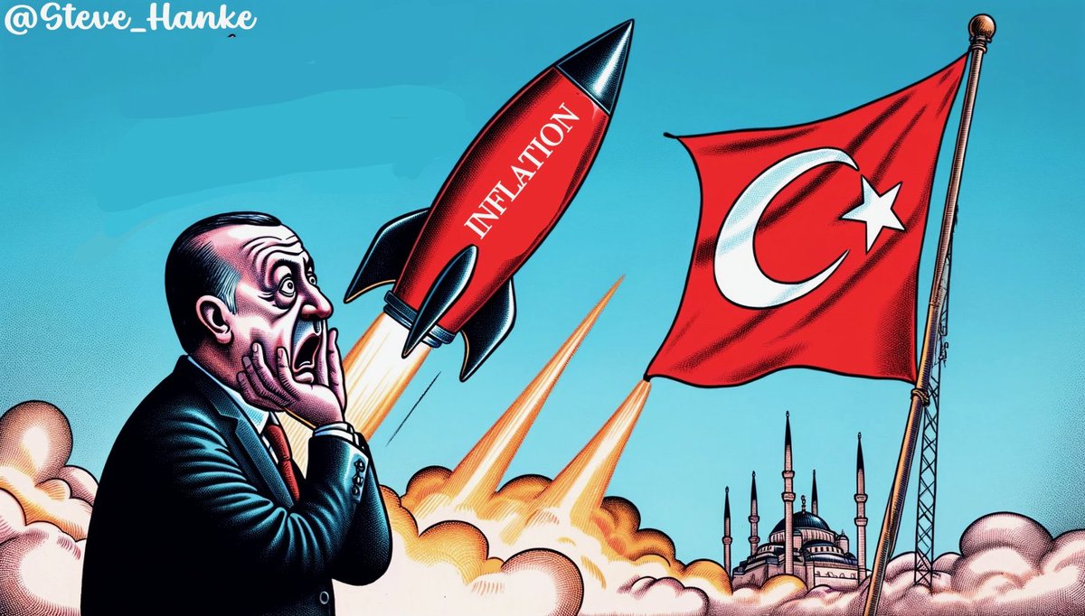 #TurkeyWatch: Pres. Erdogan promised to bring “real breakthroughs” in 2023. Instead, official inflation ended at nearly 65%/yr and shows no signs of coming back down to Earth.