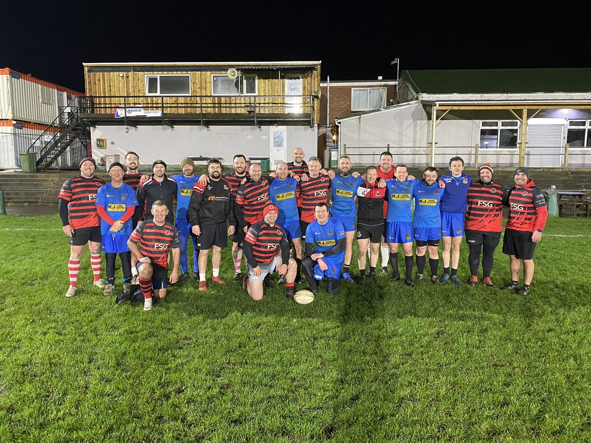 I would like to thank @Glais_RFC for our veterans game this evening 💪💪 Great fun, keeping the dream alive 😝🙌 Final score - Bony 12 try’s - Glais 10 try’s Rugby is the best sport in the world 👇👇👇 @Bonymaenrugby @ExBonyRFC