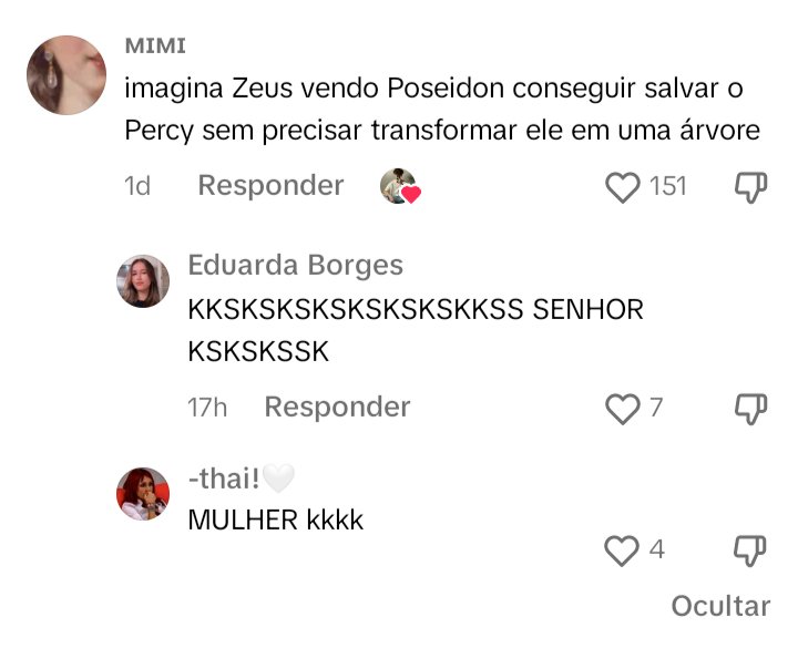 aikenaye's tweet photo. existe uma parte do fandom de pjo do tiktok que eu gosto kkkkkkk https://t.co/13Rn6lY6QA