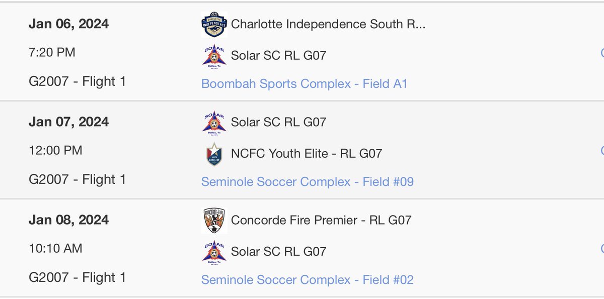 brynngrovesss's tweet photo. Here is an updated schedule! Excited for a competitive weekend! https://t.co/54R8782bMJ